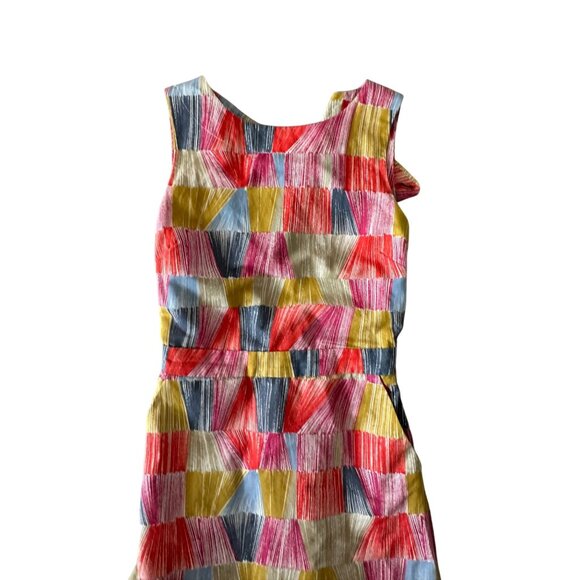 KATE SPADE Saturday Multicolor Cutout Dress Size 00 - Picture 3 of 9